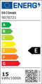 Plafond slim hvid Ø30 cm inkl. 15 W LED-pære